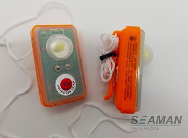 Luce del marinaio LED dell'acqua mini del giubbotto di salvataggio di salvataggio sensibile della luce con la batteria al litio