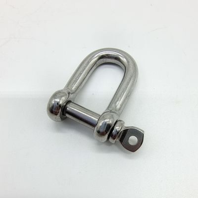 Acciaio inossidabile AISI304 AISI306 Dee Shackle European Type dell'yacht 4mm
