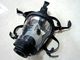 Maschera antigas cilindrica della maschera di protezione piena della gomma di silicone per il respiratore