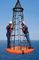 Il personale offshore dell'ABS trasferisce il dispositivo marino di trasferimento di serie della rete (canestro) HY
