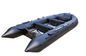 Pavimento di plastica di gomma militare dell'alluminio della barca della costola della barca gonfiabile di salvataggio di Hypalon