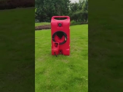 HDPE mobile Marine Oil Tank With Wheel di 53L 2mm