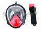 new updated  fashion look 180 degree full face snorkel mask  with Gopro mount