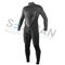 5mm CR Sector Fluid Seam Weld Full Suit Semi - Dry Neoprene Wetsuits For Scuba Diving