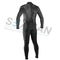 5mm CR Sector Fluid Seam Weld Full Suit Semi - Dry Neoprene Wetsuits For Scuba Diving