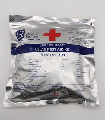 Lloyd's Register Approval First Aid Kit SOLAS per imbarcazioni di salvataggio e imbarcazioni di salvataggio