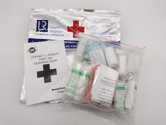 Lloyd's Register Approval First Aid Kit SOLAS per imbarcazioni di salvataggio e imbarcazioni di salvataggio