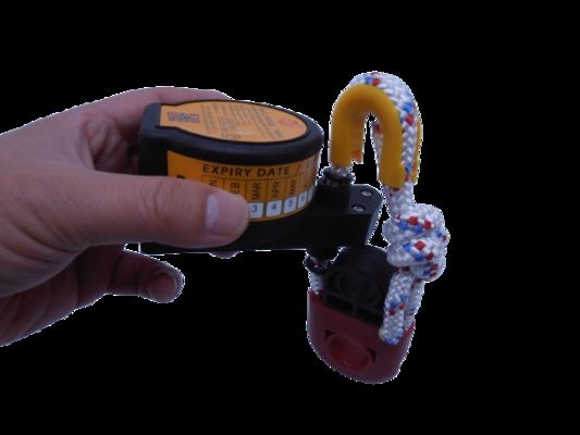 Unità di sgancio idrostatico per zattera di salvataggio, unità di sgancio automatico HRU